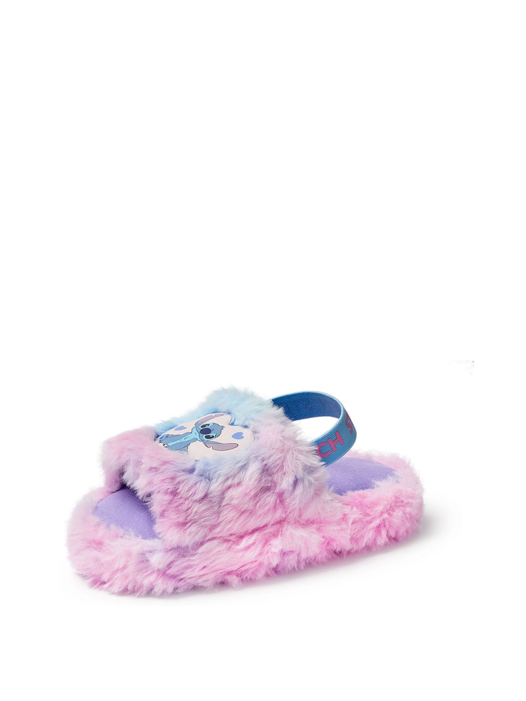 Vanilla Underground Disney Stitch Meisjes Pluizige Pantoffel Slippers