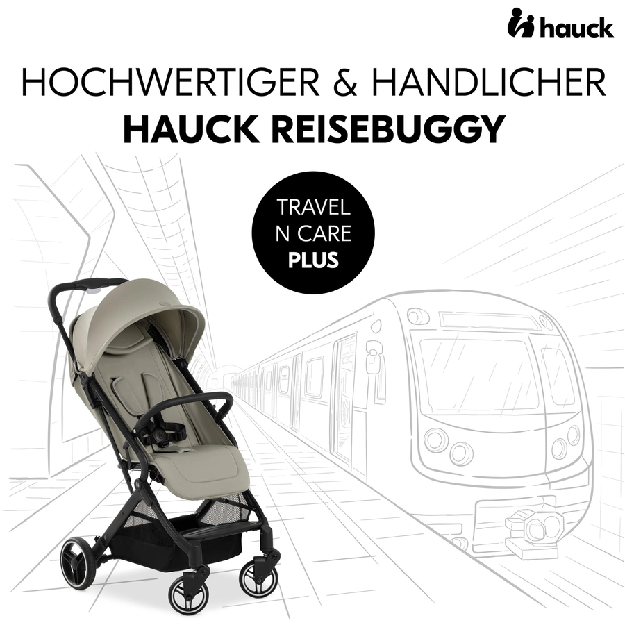 hauck Buggy Travel N Care Plus Olive Green