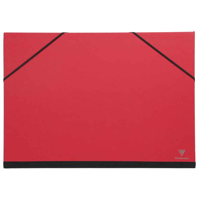 Clairefontaine Zeichenmappe, 35 x 50 cm, rot