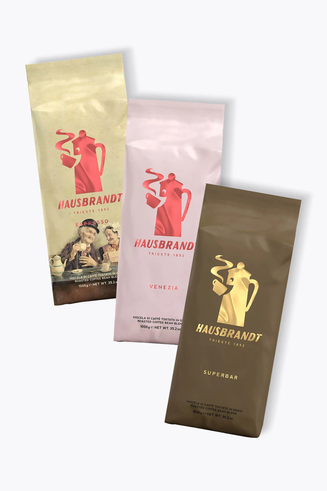 Hausbrandt Kaffee Probierpaket 3kg