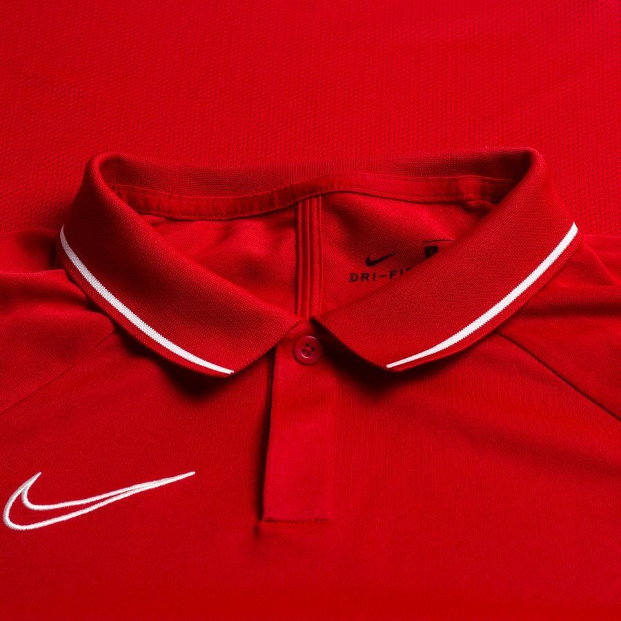 Nike Polo Dri-FIT Academy 21 - Rouge/Blanc