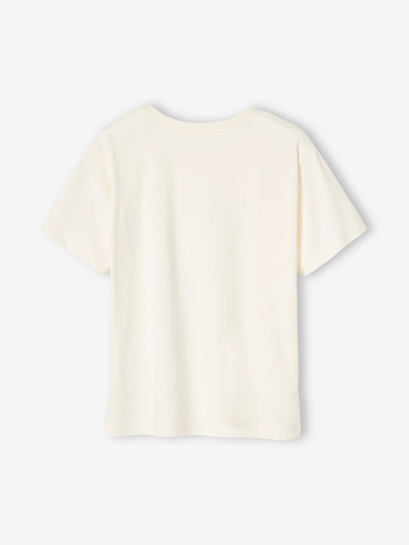 Camiseta branca com estampa de insetos para meninos