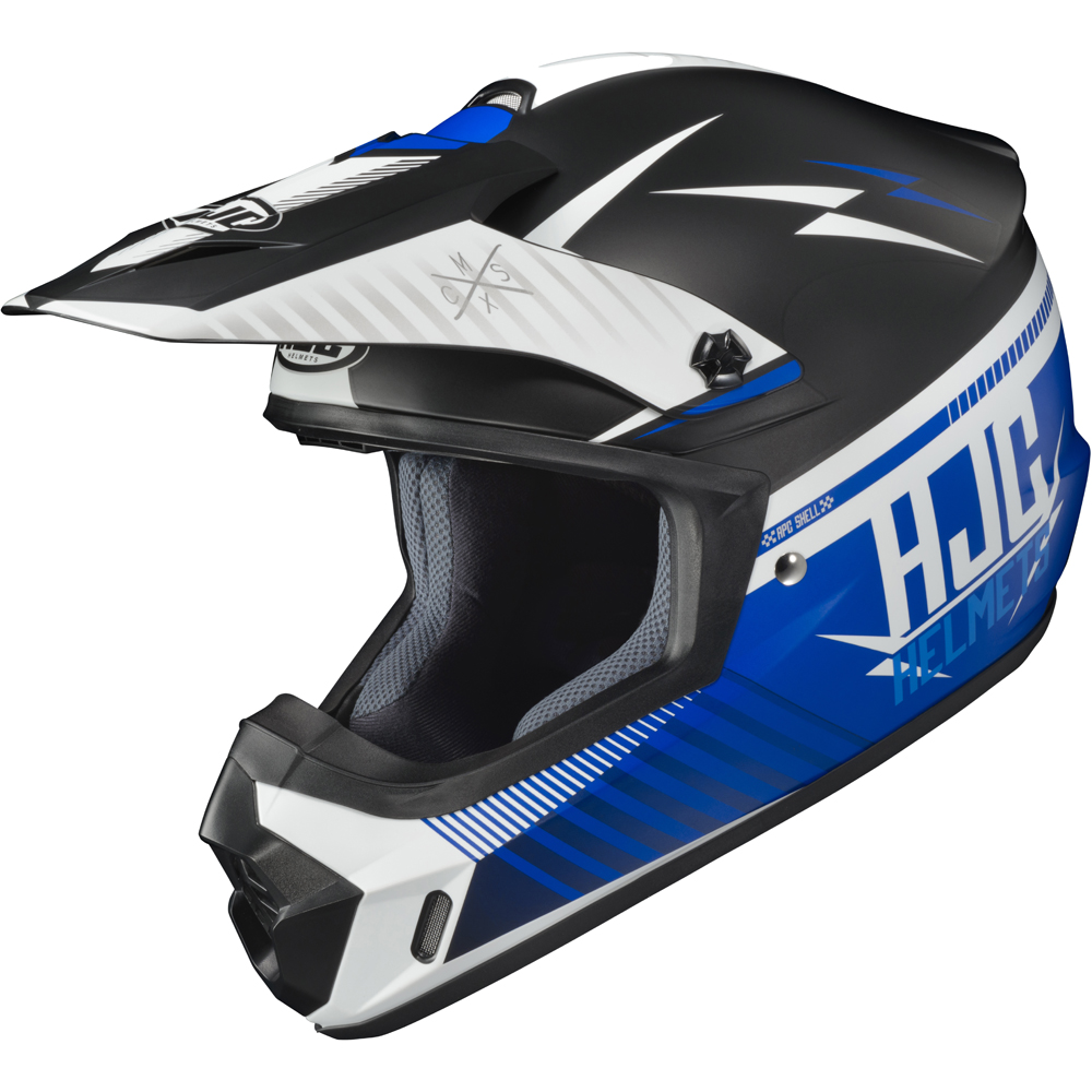 HJC - Casque CS-MX II Tweek MC2SF / Noir / Bleu / Blanc