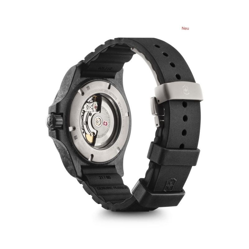 Montre Homme Victorinox I.N.O.X. en caoutchouc noir - 45 mm