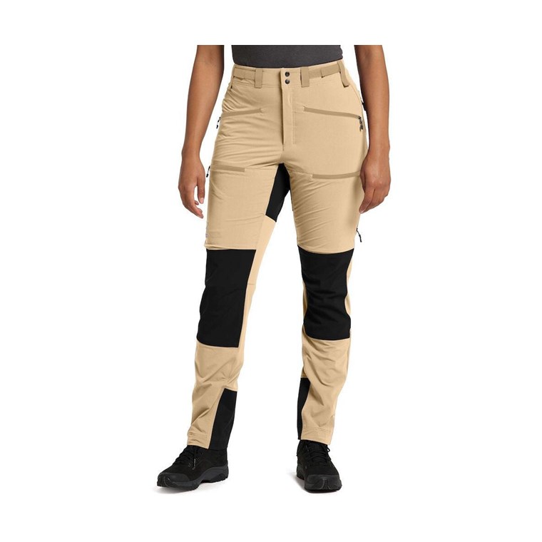 Haglöfs Rugged Standard Pants Women Sand/True Black