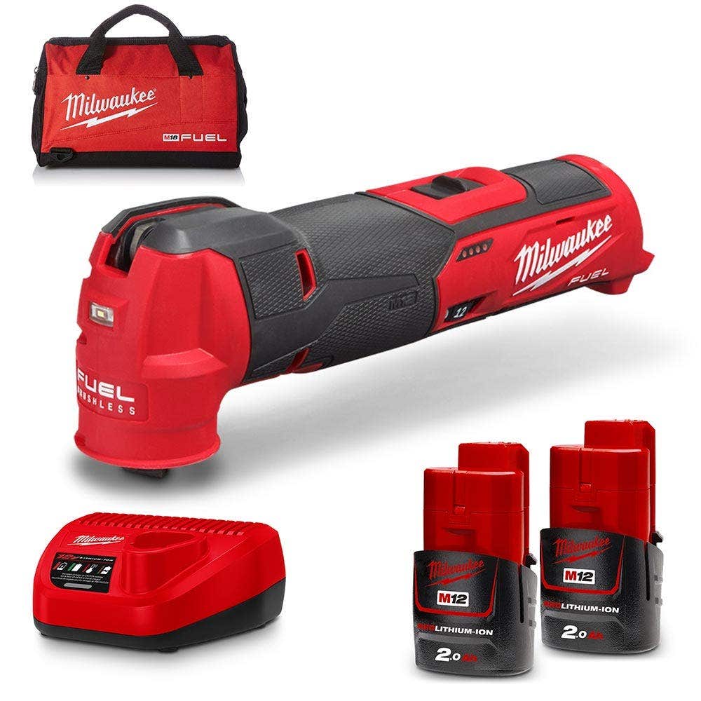 Kit de ferramentas multifuncionais MILWAUKEE FUEL™ 12V M12FMT-202B