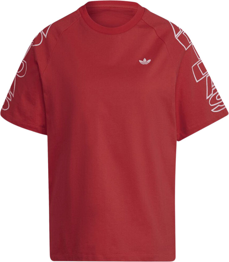 adidas LOOSE TEE Red