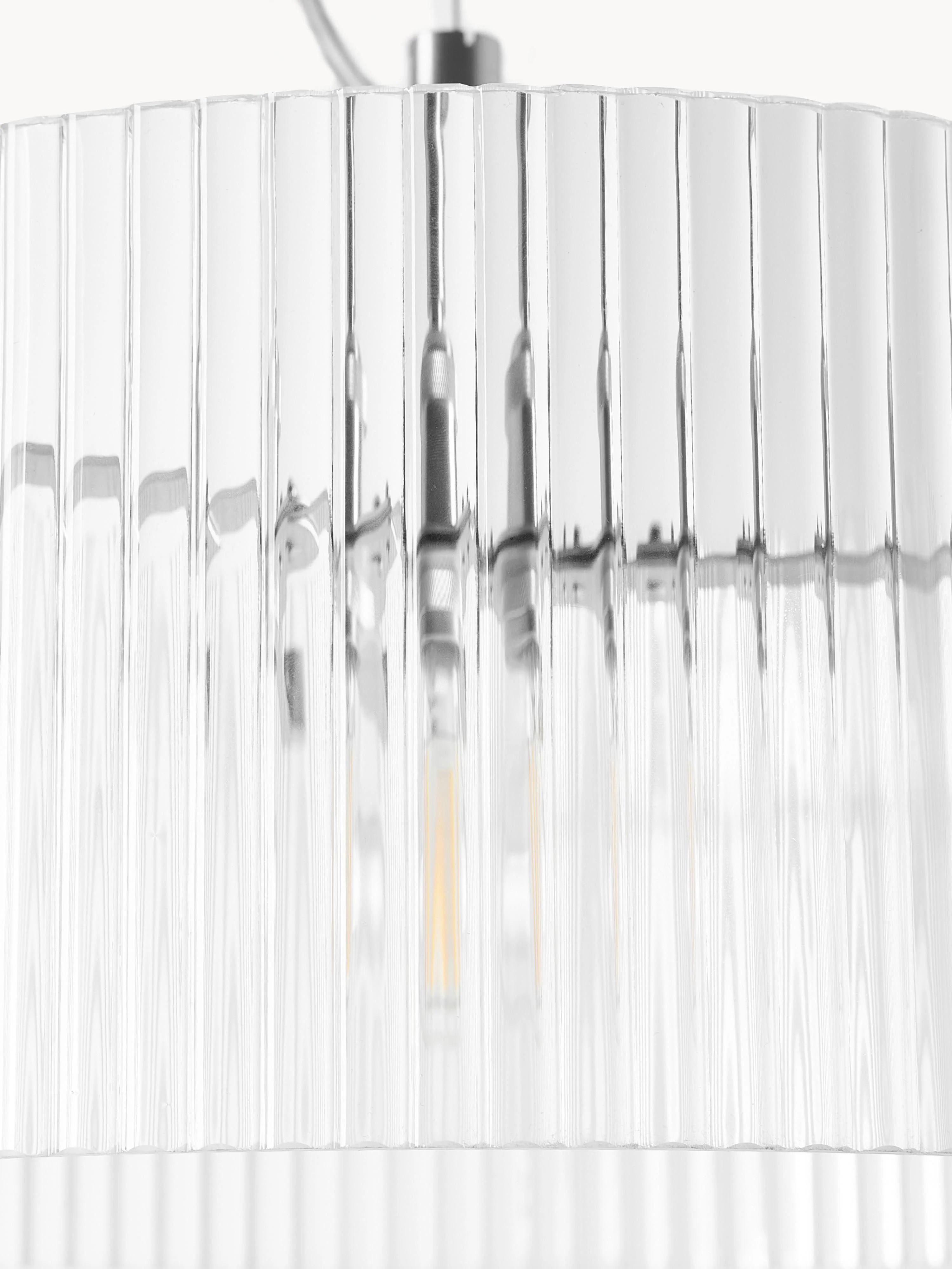 Hanglamp Emmi van geribbeld glas