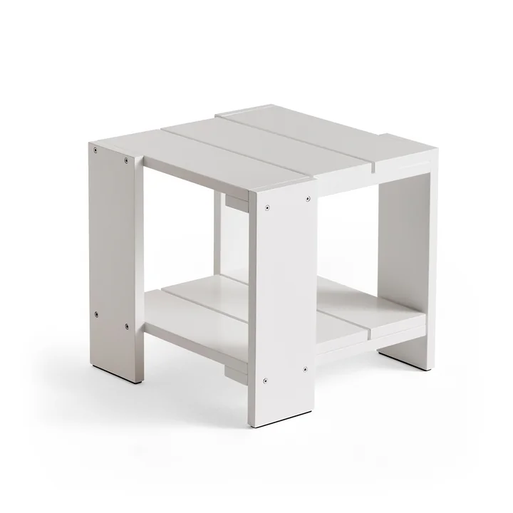 HAY - Crate Beistelltisch, L 49,5 cm, white