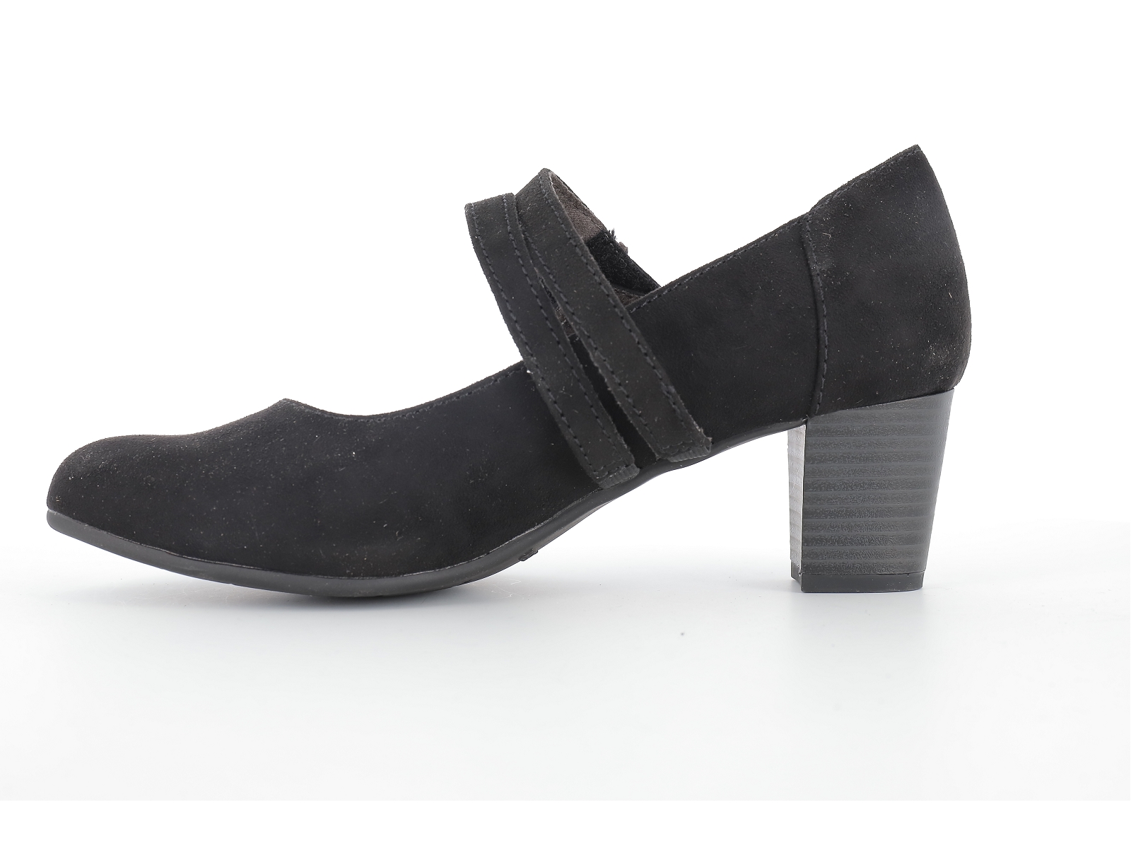 Jana  shoes-24463 Synthétique Velours Noir