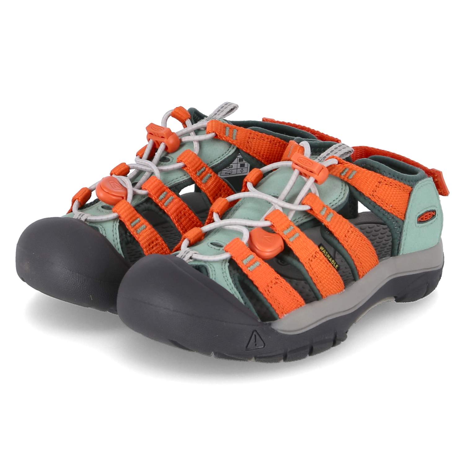 Keen Outdoorsandalen  NEWPORT BOUNDLESS - granite green/scarlet ibis