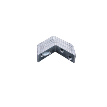 Stoelhoek Verzinkt 25x25 mm - 10 Stuks