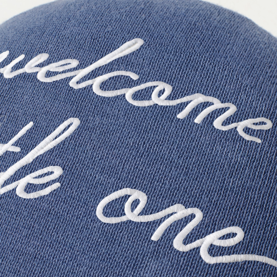Nordic Coast Company Dekokissen Ballon welcome little one blau