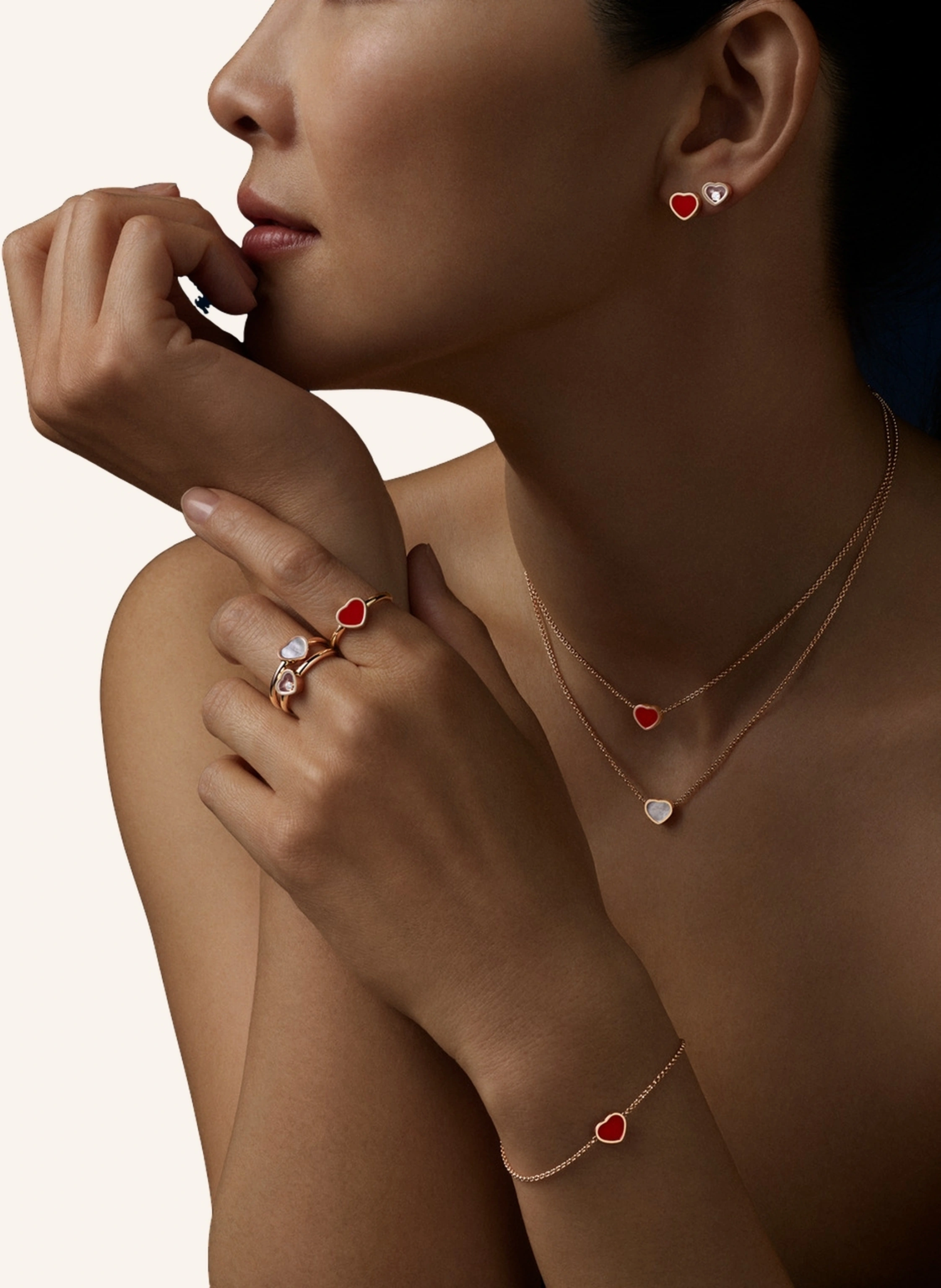 Chopard Einzelohrring MY HAPPY HEARTS