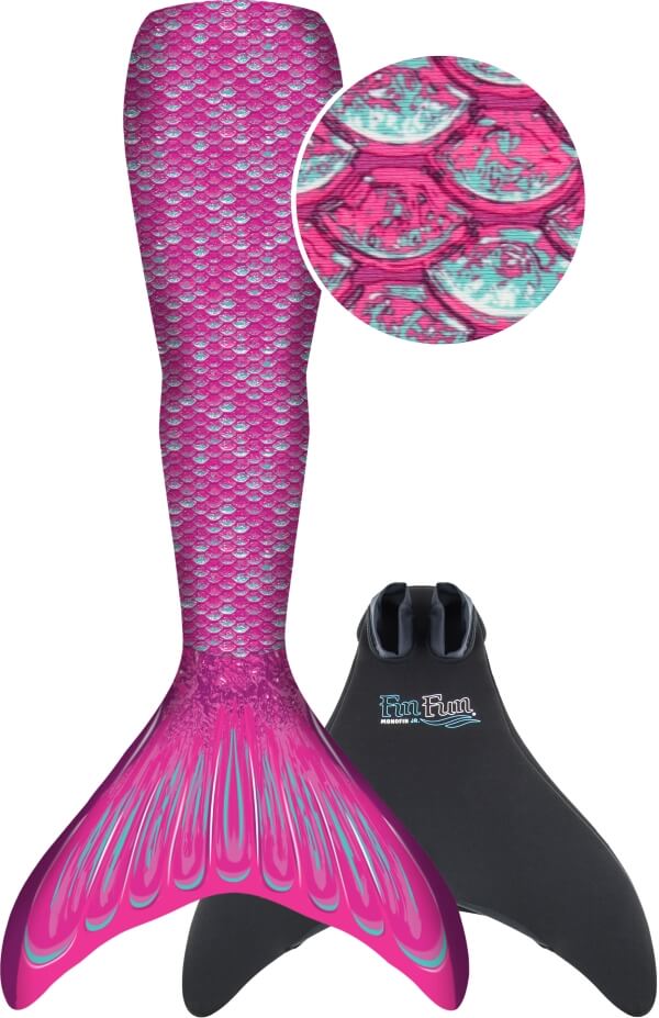 FinFun Meerjungfrau Mermaidens, Pinl, L/XL
