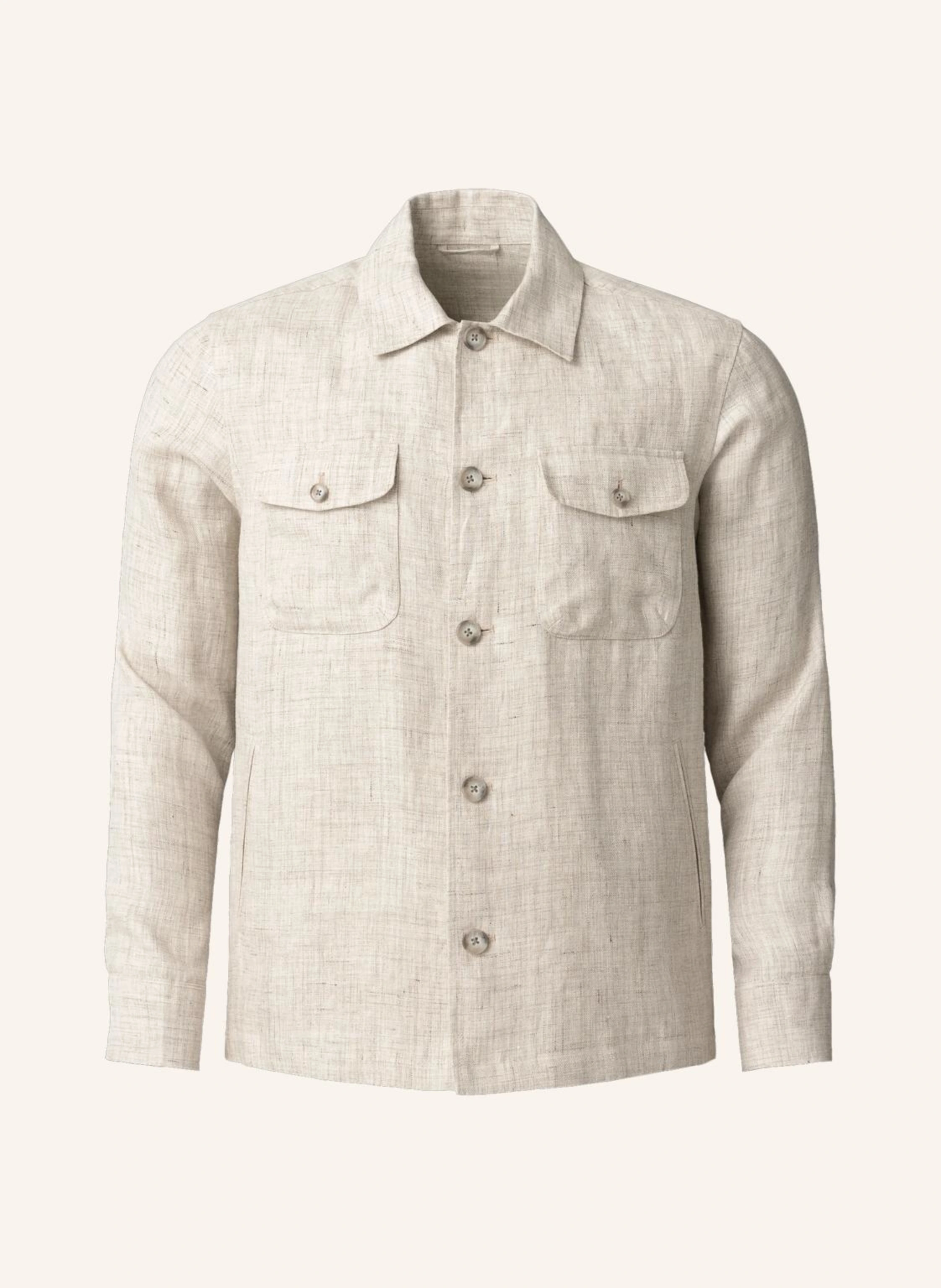 ETON Overshirt Mit Taschen Aus Leinen