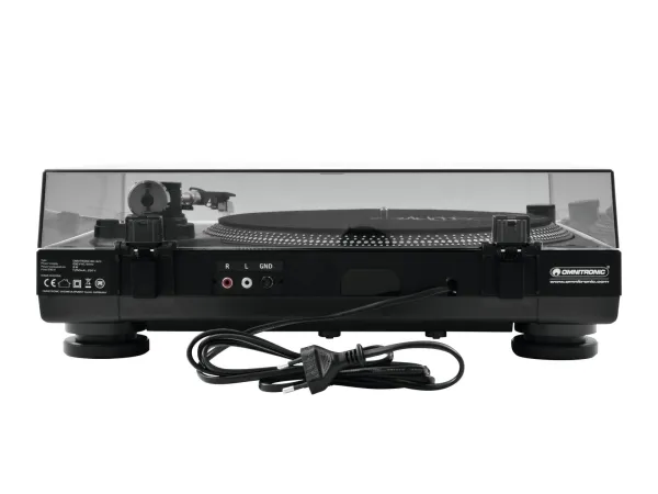 Omnitronic BD-1320 pladespiller - Farve: Sort