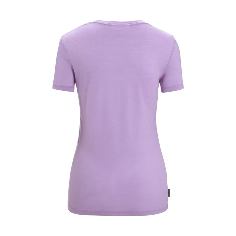 Icebreaker Tech Lite II Swarming Shapes SS Scoop Tee Women