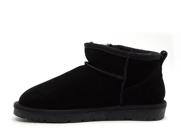 Kelara boots bottine plates femme k21213 noir