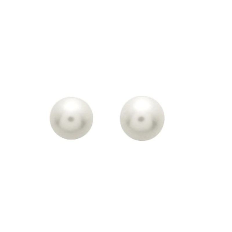 Boucles d'oreilles femme - perle - Or 18 Carats