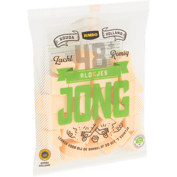 Jumbo Blokjes Jong Kaas 48+ 200 g