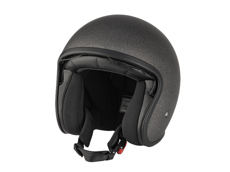 Scooter helm met vizier XL