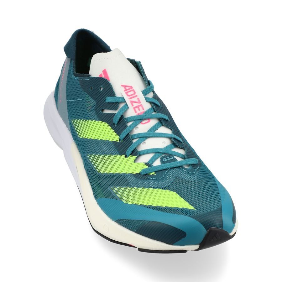 adidas Chaussures d'entraînement adizero Adios 8 - Vert/Jaune/Rose Femme