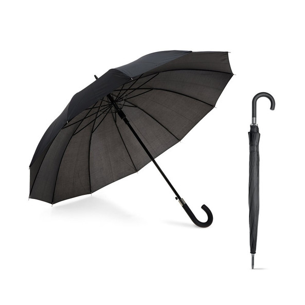 hi!dea 99126 - Parapluie 12 baleines en polyester 190T avec ouverture automatique