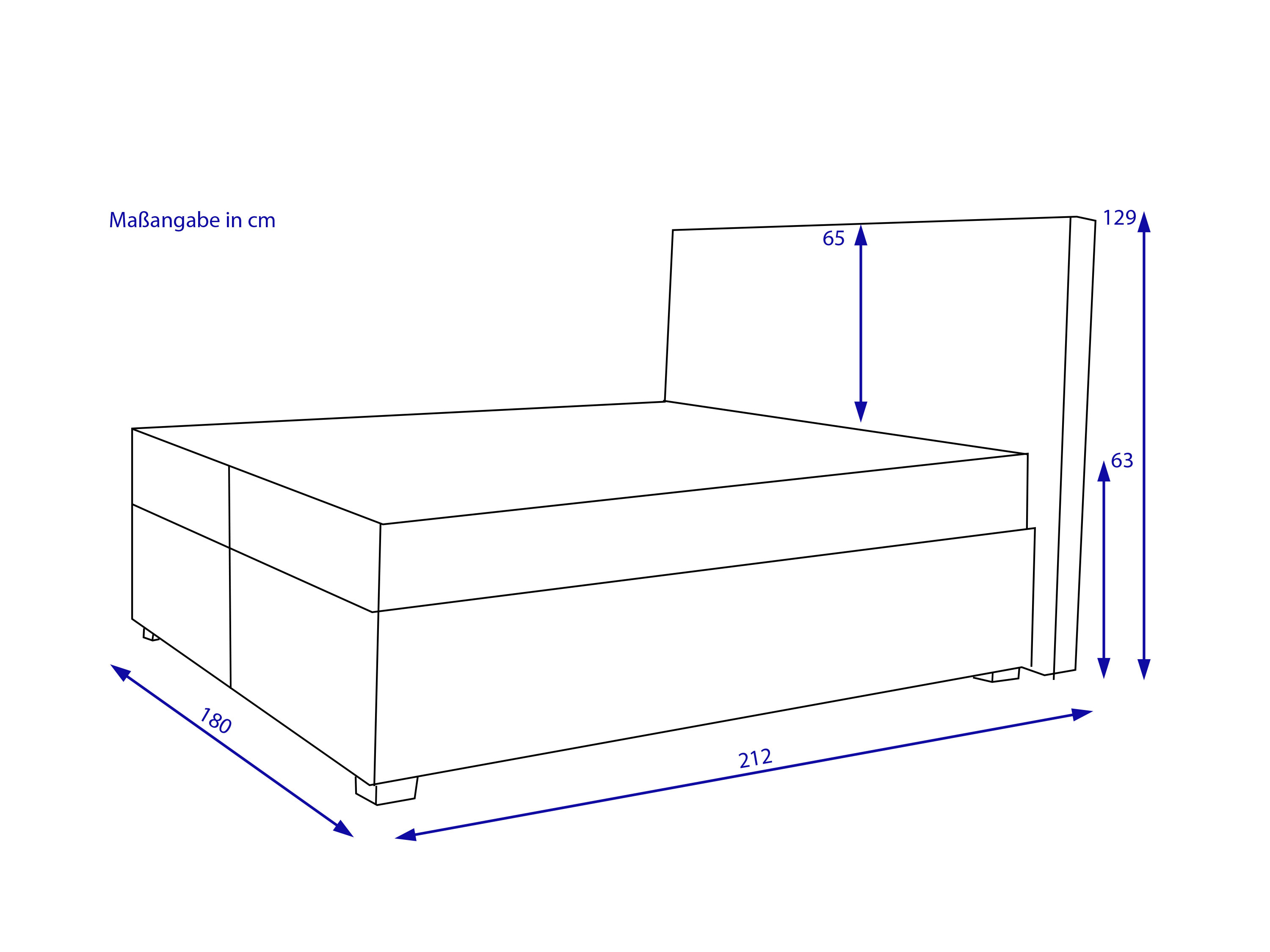 Boxspringbett Elastoform OMBRA