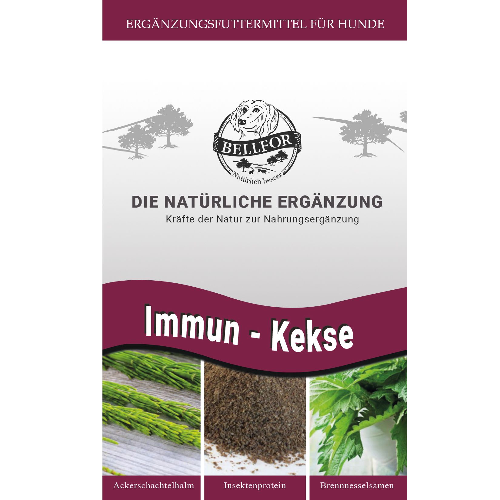 Bellfor Nahrungsergänzung für Hunde - Immun - Kekse