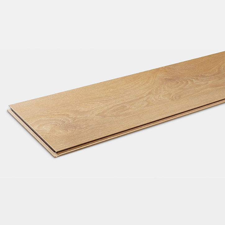 Sol stratifié Mossley 2 bois naturel L.128,5 x l.19,2 x Ep.10 mm GoodHome