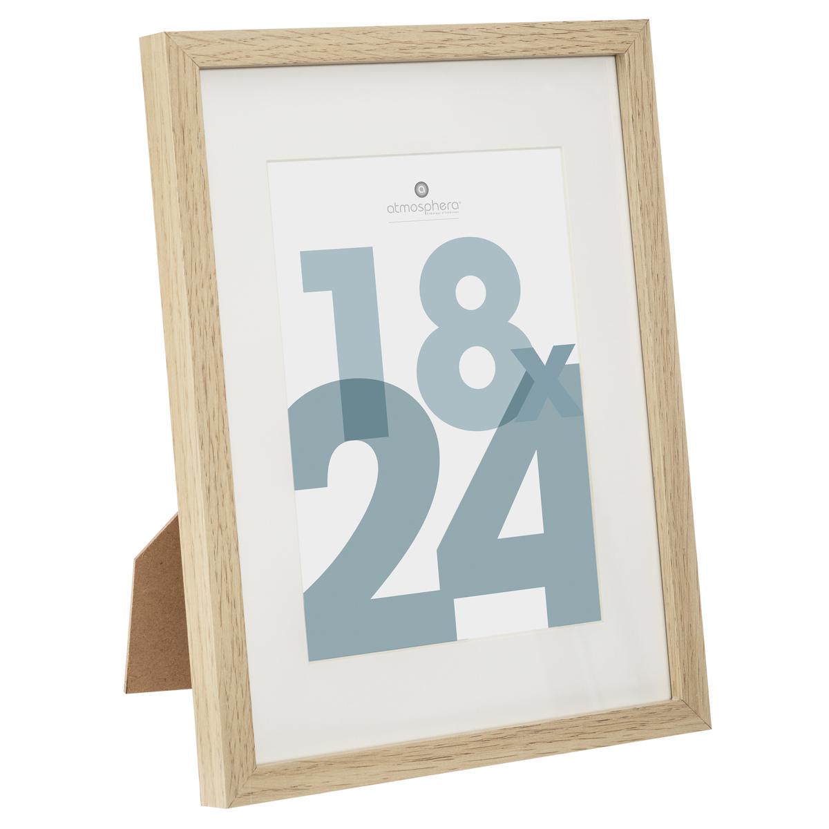 CADRE PHOTO NATUREL MANU D.18X24CM