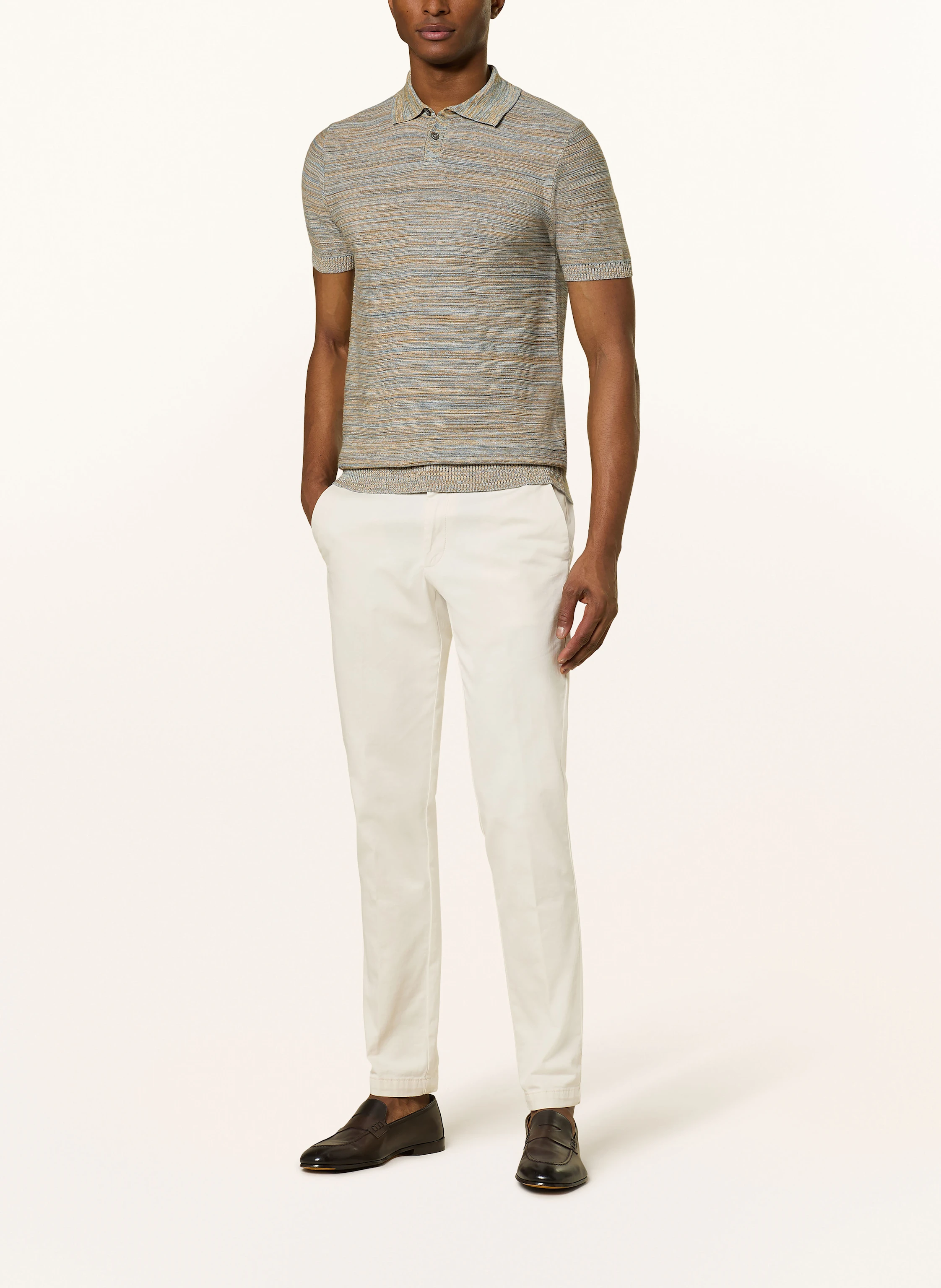 RAGMAN Strick-Poloshirt