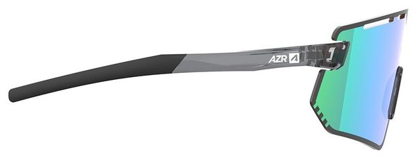 Coffret Lunettes AZR Flash RX Crystal Noir Verni/Écran vert