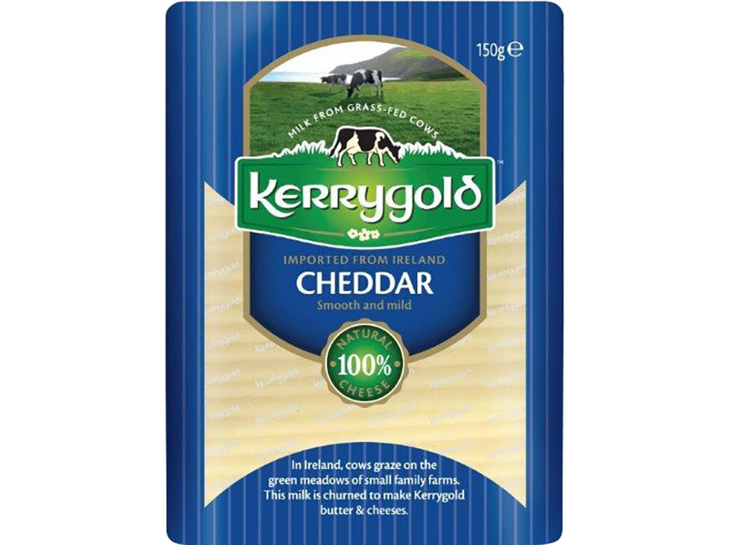 QUEIJO KERRYGOLD WHITE CHEDDAR FATIAS 150 G
