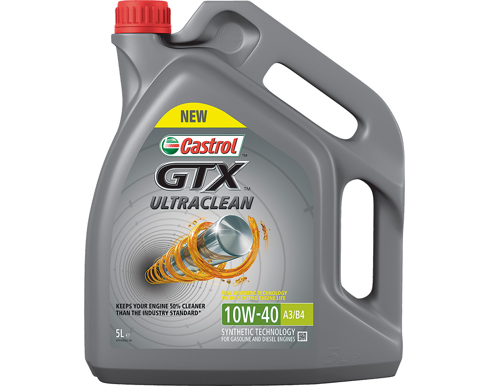 LUBRIFICANTE CASTROL GTX 10W40 A3-B4 5L