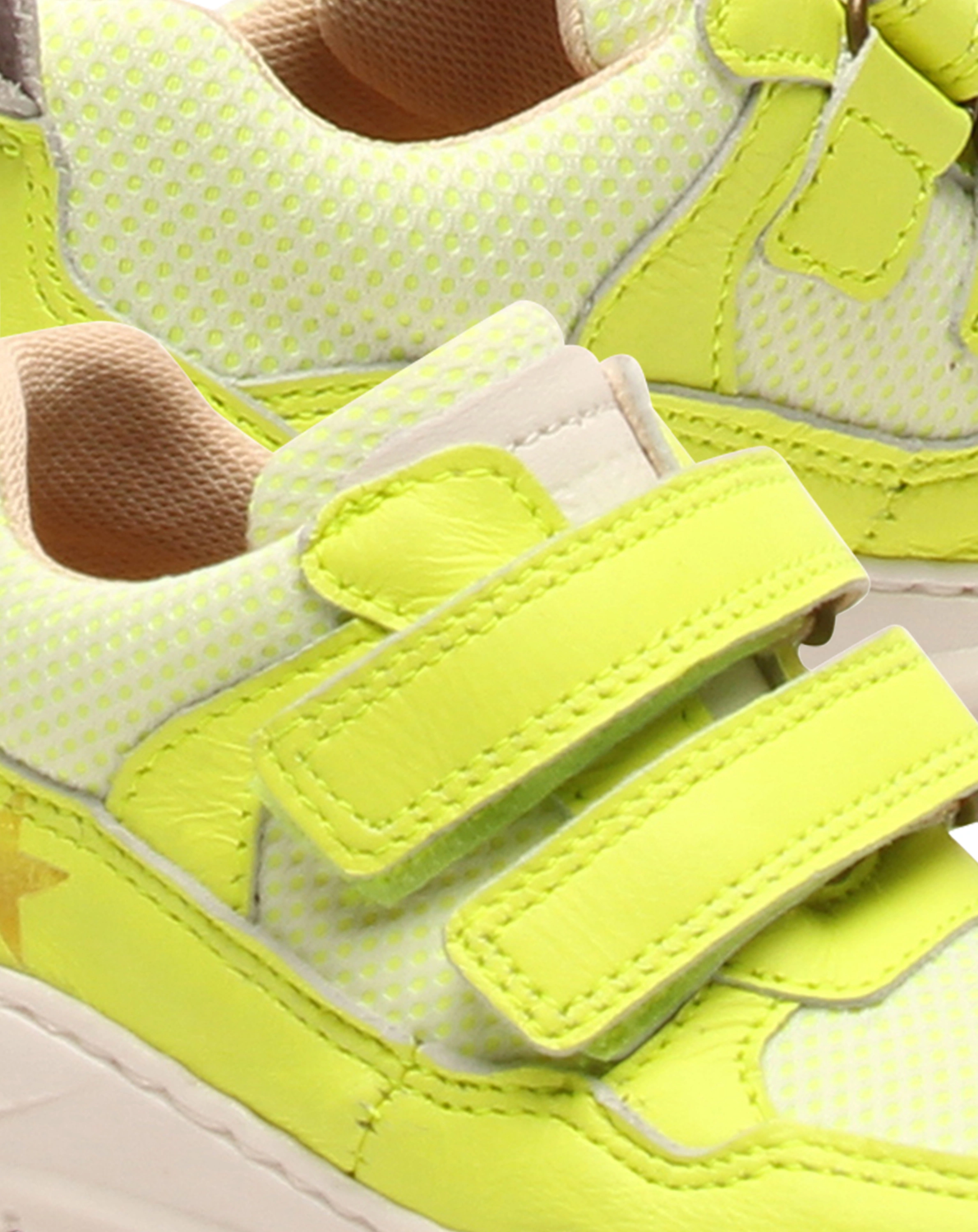 Klettschuhe PAN V in neon yellow