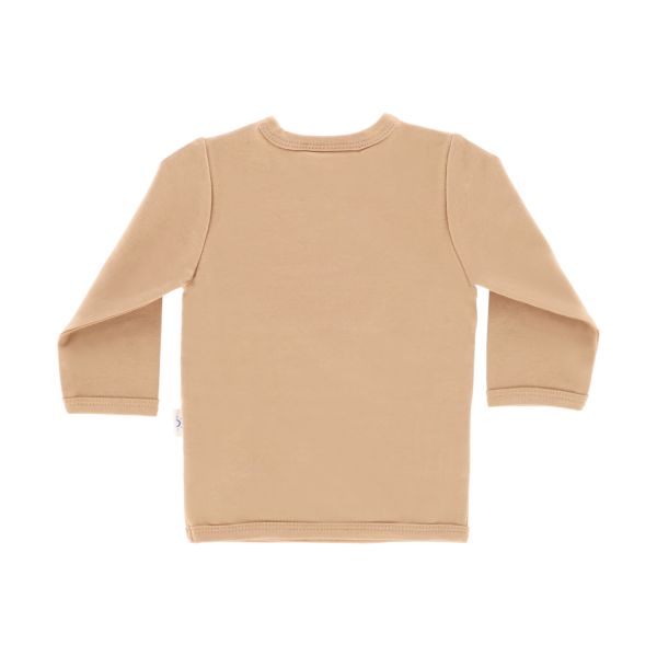 DAY Overslag T-Shirt - Mocha - Mt. 50/56
