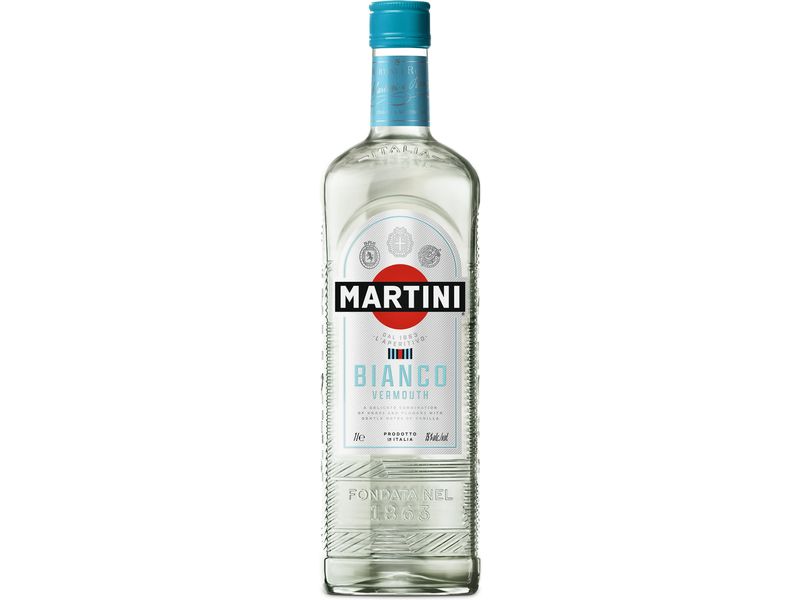 Martini Bianco 1 l Aromatischer Wermut aus Italien