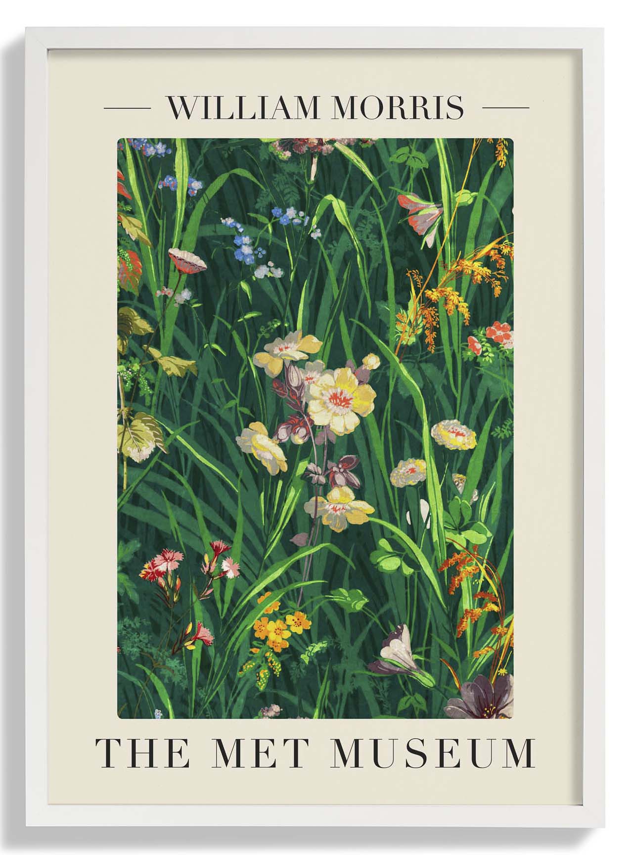 William Morris Gras mit Lavendel Kunstausstellung