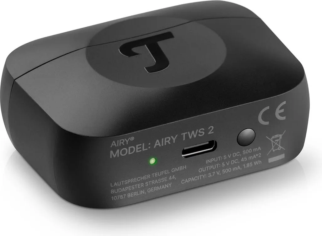 Teufel Airy TWS 2 Noir Écouteurs True Wireless