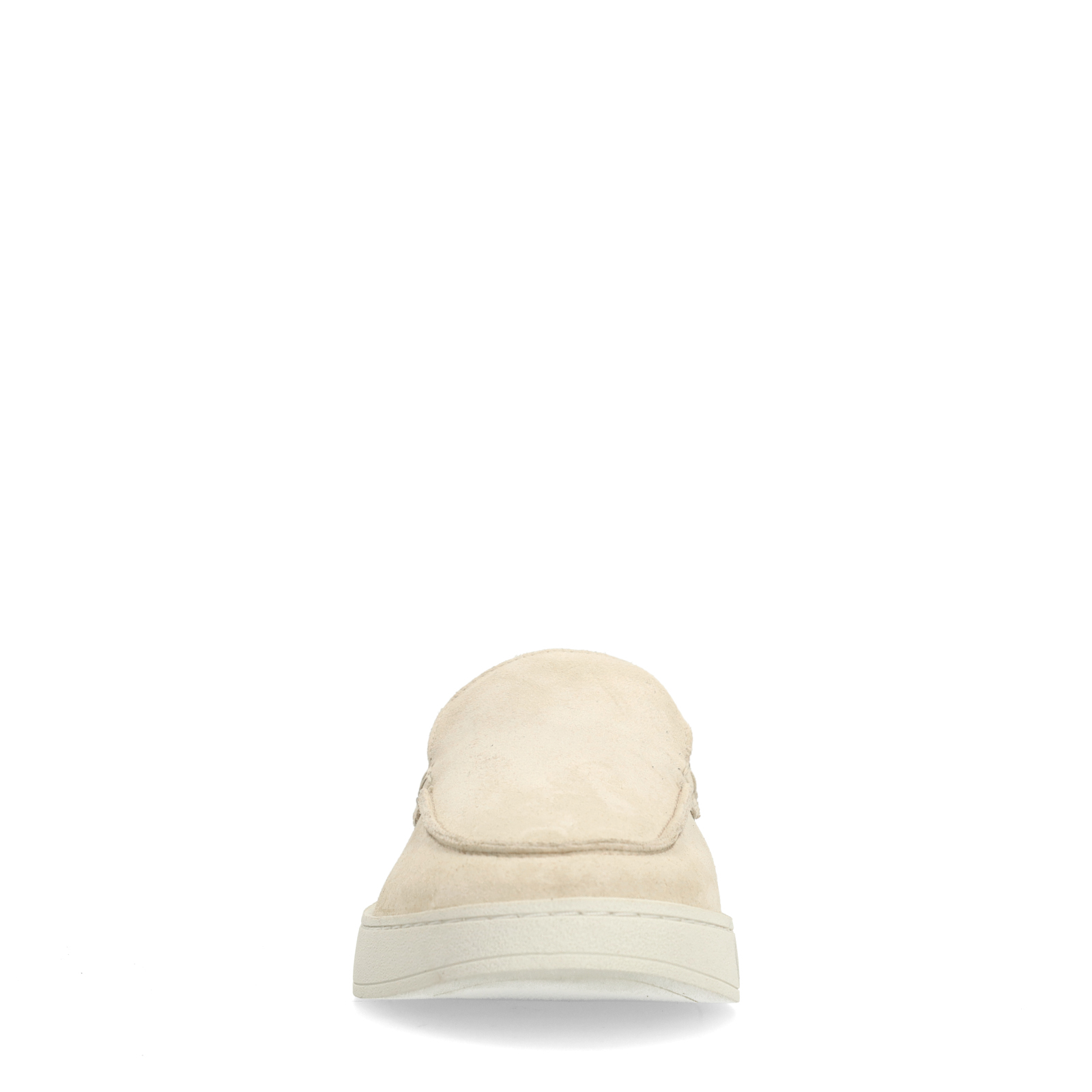 Beige suède loafers