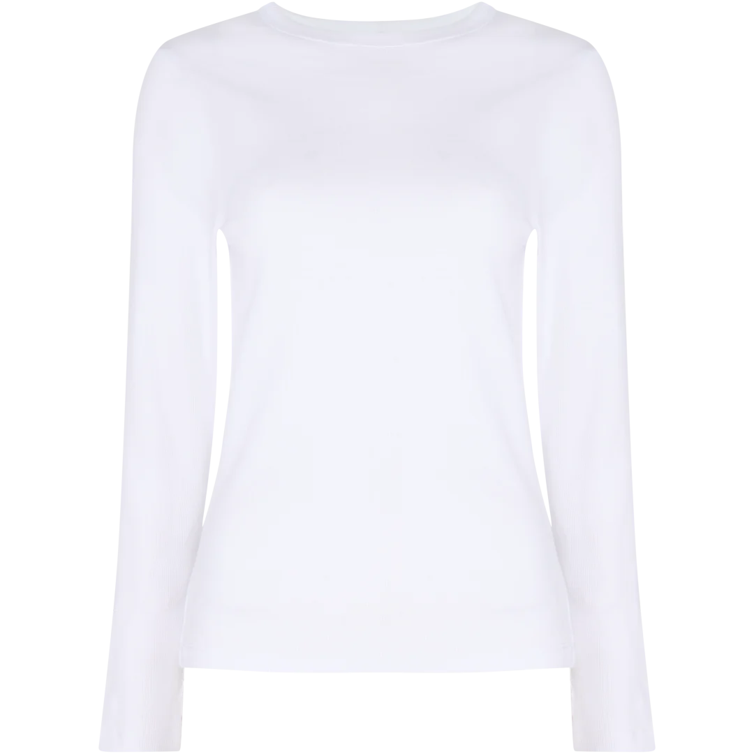 T-shirt met ribstof Maten S - XL | diverse kleuren