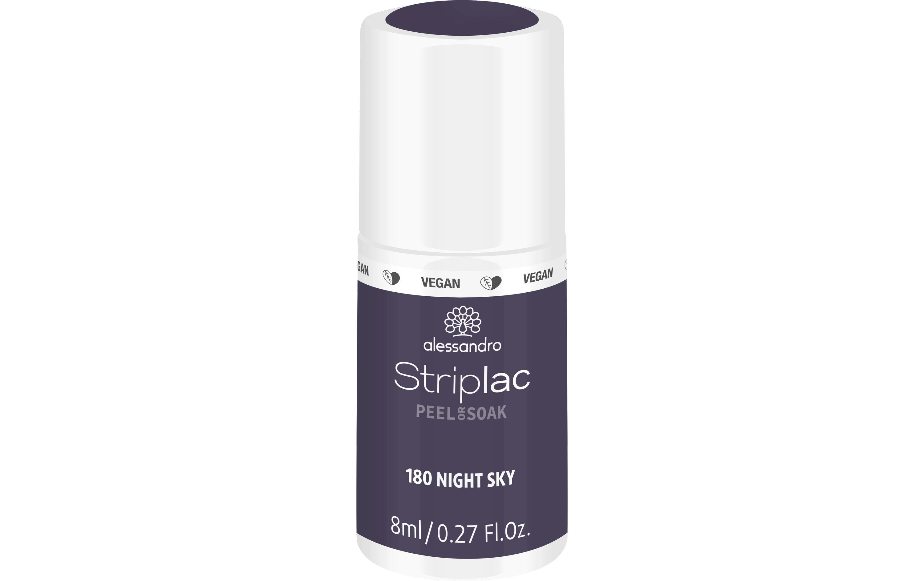Nagellack Striplac 180 Night SkyKratz- und splitterfester UV-Nagellack