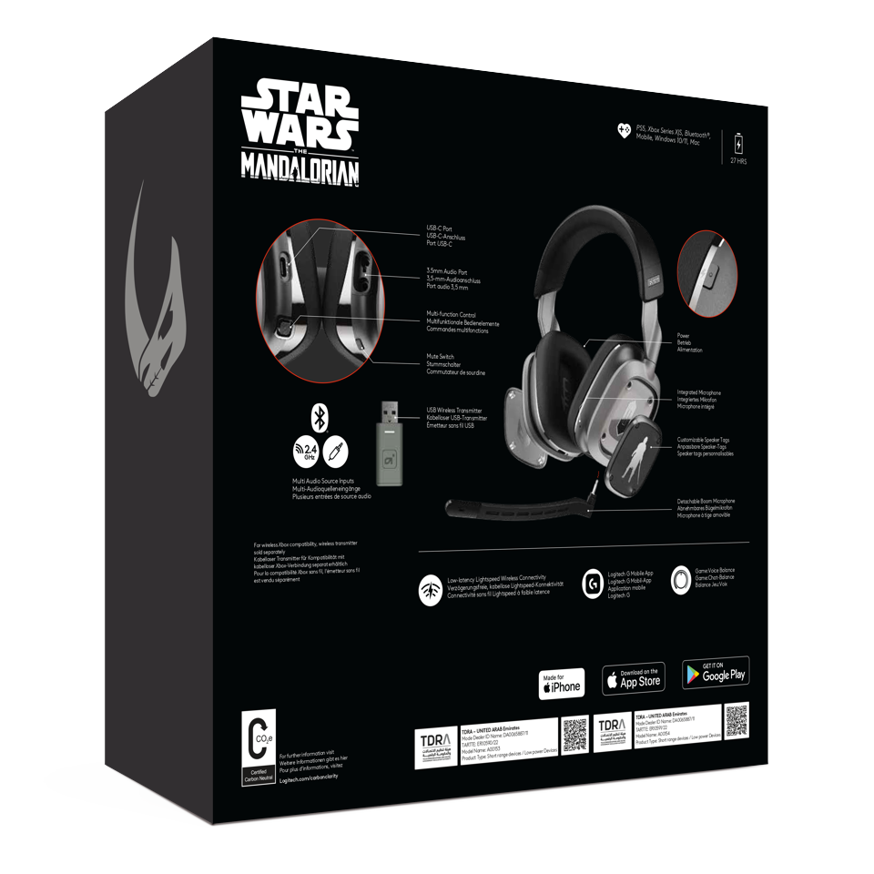 Astro - A30 Wireless Gaming Headset - The Mandalorian Edition - Playstation