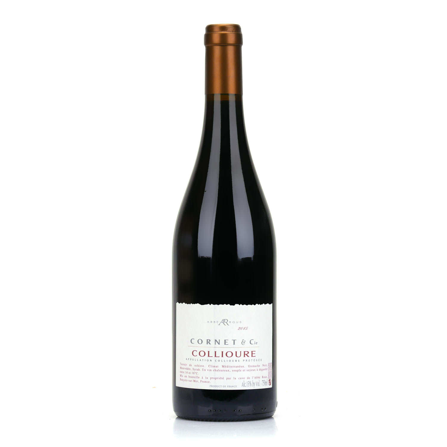 Collioure vin rouge AOP - Cornet & Cie