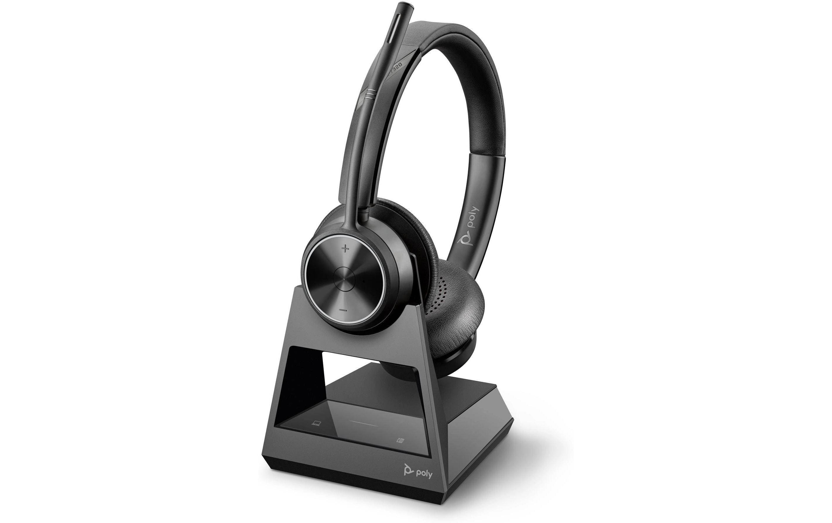 Headset Poly Savi 7320 Office Duo<br>Sicheres schnurloses DECT-Headset