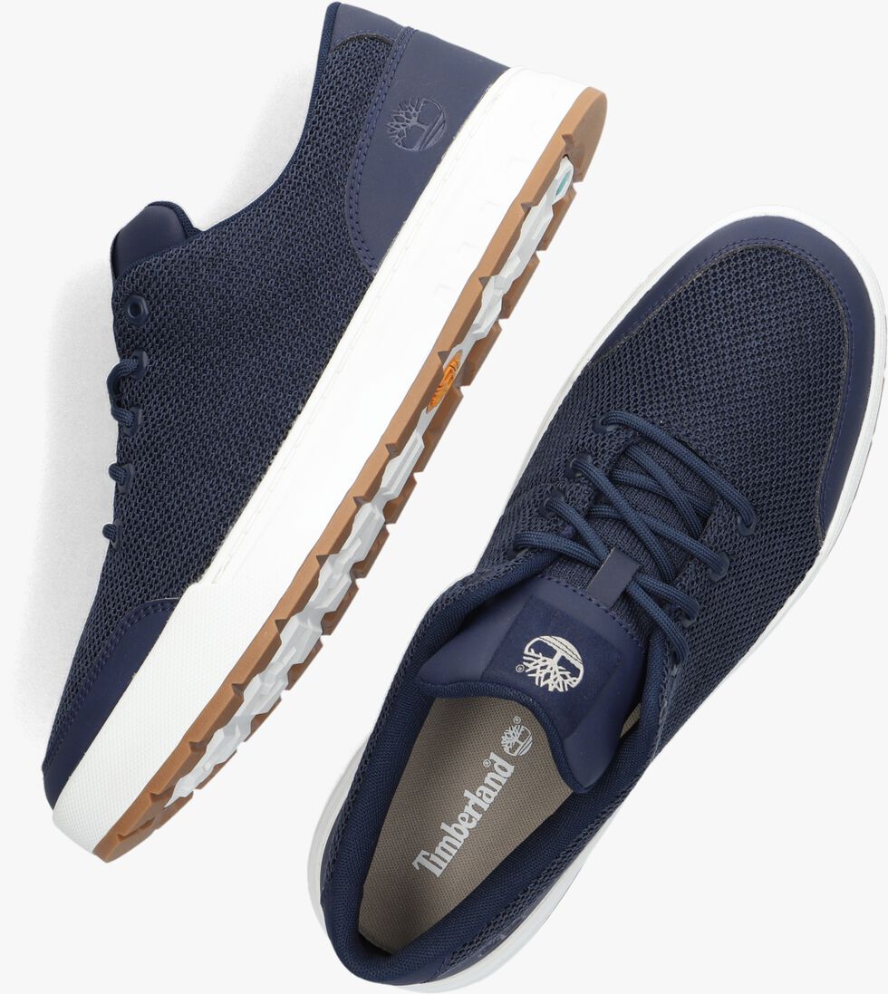 TIMBERLAND blauwe timberland lage sneakers maple grove knit