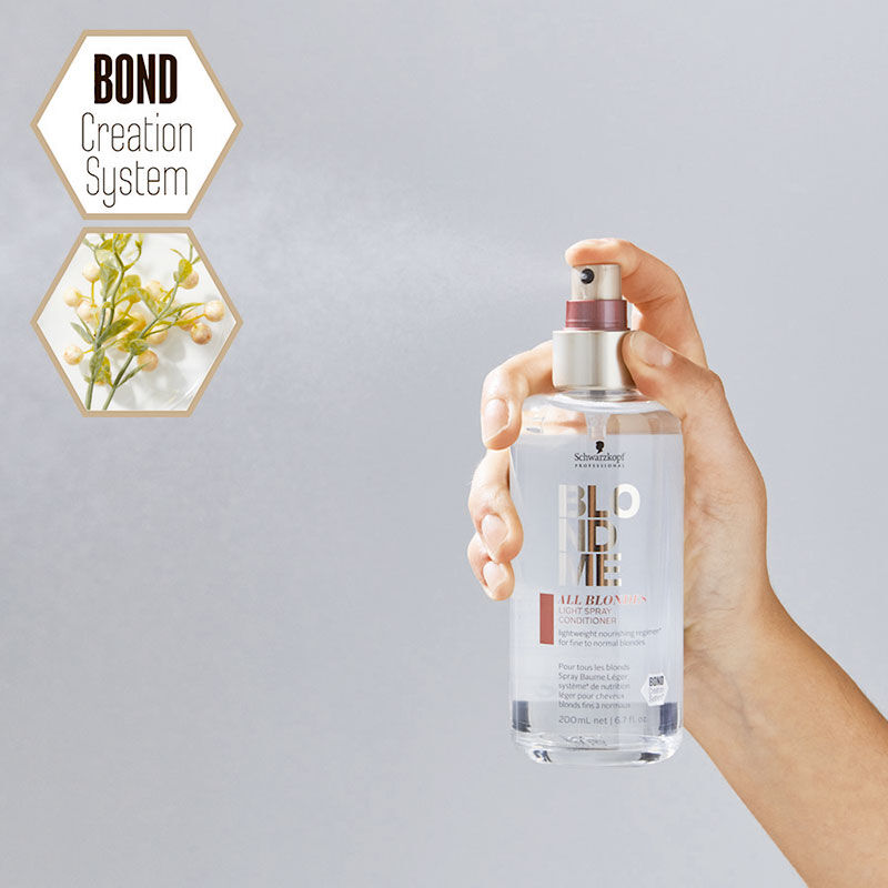 Spray baume léger pour cheveux blonds fins à normaux Blondme
