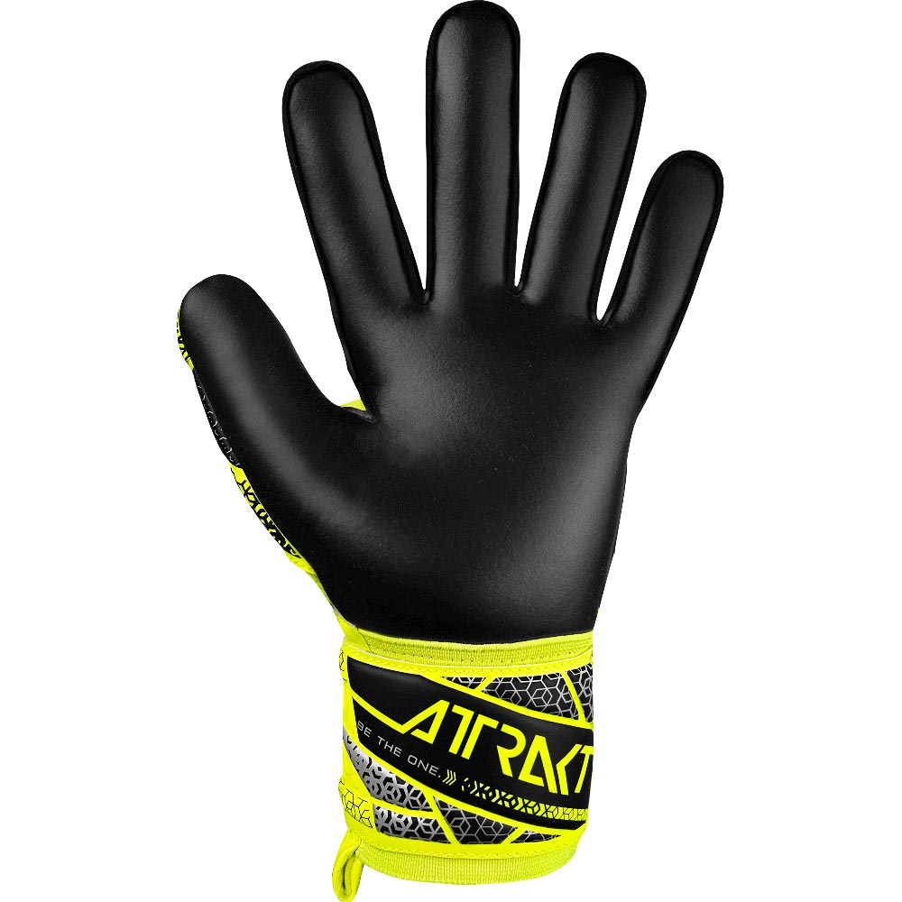 Reusch Attrakt Silver Torwarthandschuhe safety yellow